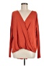 Double Zero Orange Long Sleeve Blouse Size M - photo 1