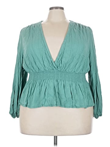 Old Navy 3/4 Sleeve Blouse (view 1)