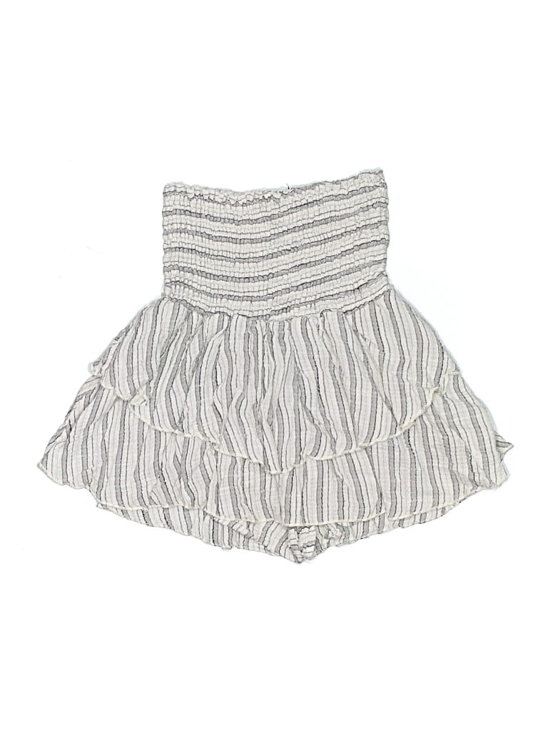 Pre-owned Blue Life Skort In Silver