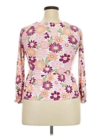Cato 3/4 Sleeve Blouse (view 2)