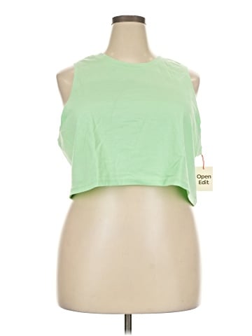 Open Edit Sleeveless T-Shirt (view 1)