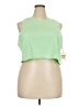 Open Edit Green Sleeveless T-Shirt Size 3X - photo 1