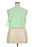 Open Edit Green Sleeveless T-Shirt Size 3X - photo 2