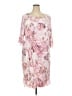 Connected Apparel Floral Pink Cocktail Dress Size 22 - photo 1