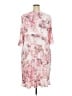 Connected Apparel Floral Pink Cocktail Dress Size 22 - photo 2