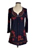 A Common Thread Blue 3/4 Sleeve Blouse Size XS  - photo 1