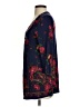 A Common Thread Blue 3/4 Sleeve Blouse Size XS  - photo 5