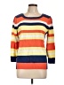 Joseph A. Stripes Orange Pullover Sweater Size L - photo 1
