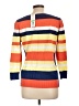 Joseph A. Stripes Orange Pullover Sweater Size L - photo 2