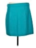 MICHAEL Michael Kors Solid Teal Casual Skirt Size M - photo 2