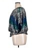 DressBarn 100% Polyester Blue 3/4 Sleeve Blouse Size XL - photo 5