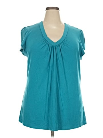 Apt. 9 Short Sleeve Blouse (view 1)