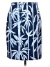 J. McLaughlin Tropical Blue Casual Skirt Size S - photo 2