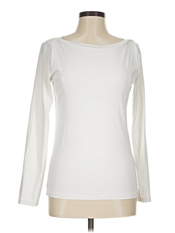 Ann Taylor Long Sleeve T-Shirt (view 1)