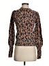Ann Taylor Animal Print Brown Pullover Sweater Size S - photo 1