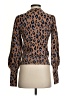 Ann Taylor Animal Print Brown Pullover Sweater Size S - photo 2