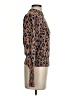 Ann Taylor Animal Print Brown Pullover Sweater Size S - photo 4