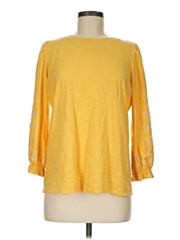 St. John's Bay 3/4 Sleeve Top (view 1)
