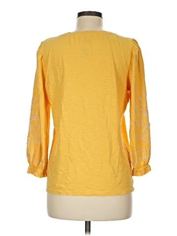 St. John's Bay 3/4 Sleeve Top (view 2)