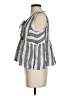 Point Sur 100% Linen Gray Sleeveless Blouse Size XS - photo 5
