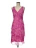 Jonathan Martin 100% Polyester Pink Cocktail Dress Size 8 Petite - photo 1