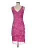 Jonathan Martin 100% Polyester Pink Cocktail Dress Size 8 Petite - photo 2