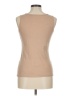 Basic Editions 100% Cotton Tan Sleeveless T-Shirt Size M - photo 2