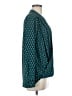 Ro & De 100% Polyester Teal Long Sleeve Blouse Size M - photo 4