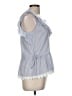 Hem & Thread 100% Cotton Blue Tank Top Size M - photo 4