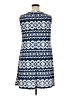 Perceptions Blue Casual Dress Size XL - photo 2