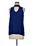 Hippie Rose 100% Polyester Blue Sleeveless Blouse Size M - photo 1