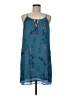 Three Eighty Two 100% Rayon Teal Casual Dress Size M - photo 1