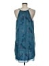 Three Eighty Two 100% Rayon Teal Casual Dress Size M - photo 2