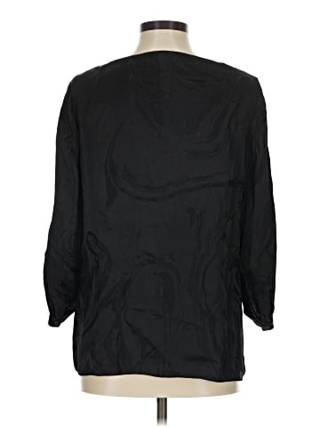 Lafayette 148 New York 3/4 Sleeve Blouse (view 2)