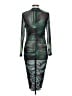 ChicMe Graphic Green Cocktail Dress Size L - photo 2