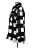 CALVIN KLEIN JEANS Checkered-gingham Black Coat Size M - photo 5