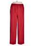 Unbranded 100% Polyester Solid Red Casual Pants Size 16 - photo 1