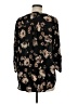 Maurices 100% Polyester Black 3/4 Sleeve Blouse Size M - photo 2