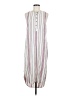 Splendid Stripes White Casual Dress Size M - photo 1