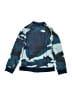 Adidas 100% Polyester Camo Blue Track Jacket Size 8 - photo 2