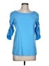 Lilly Pulitzer Blue 3/4 Sleeve Top Size L - photo 1