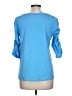 Lilly Pulitzer Blue 3/4 Sleeve Top Size L - photo 2