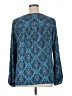 Violet & Claire 100% Polyester Blue 3/4 Sleeve Blouse Size XL - photo 2