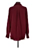 Shein 100% Polyester Burgundy Long Sleeve Blouse Size 4 - photo 2