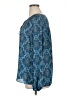 Violet & Claire 100% Polyester Blue 3/4 Sleeve Blouse Size XL - photo 5
