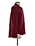 Shein 100% Polyester Burgundy Long Sleeve Blouse Size 4 - photo 4