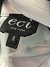 ECI 100% Polyester Houndstooth Black Casual Dress Size 8 - photo 7