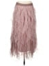 By Anthropologie 100% Polyester Pink Formal Skirt Size M - photo 1