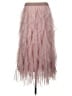 By Anthropologie 100% Polyester Pink Formal Skirt Size M - photo 2