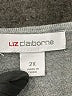 Liz Claiborne Stripes Gray Pullover Sweater Size 2X - photo 7